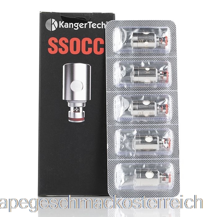 Kanger SSOCC Ersatzspulen 0,5 Ohm NiCR-Spulen Vape-Geschmack